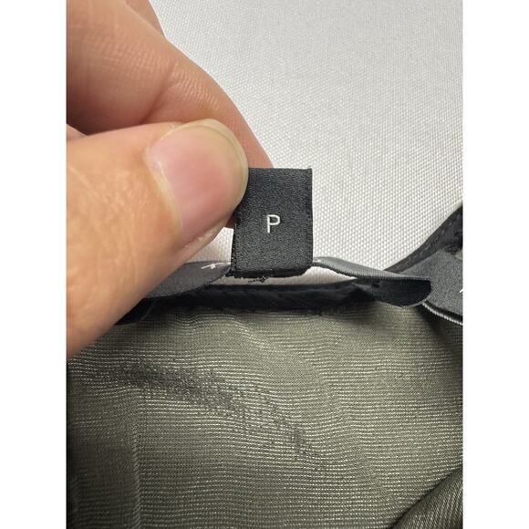 Theory Drawstring Velvet Pullover Long Sleeve Top Hunter Green Small Holiday - Picture 6 of 11